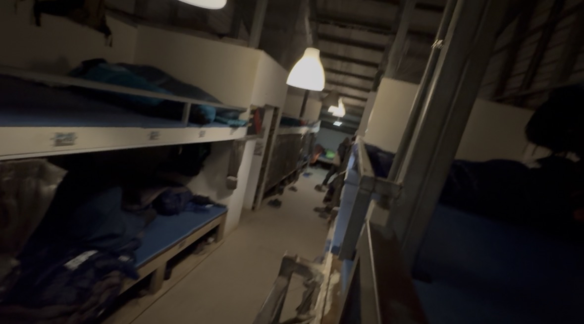inside the cabin