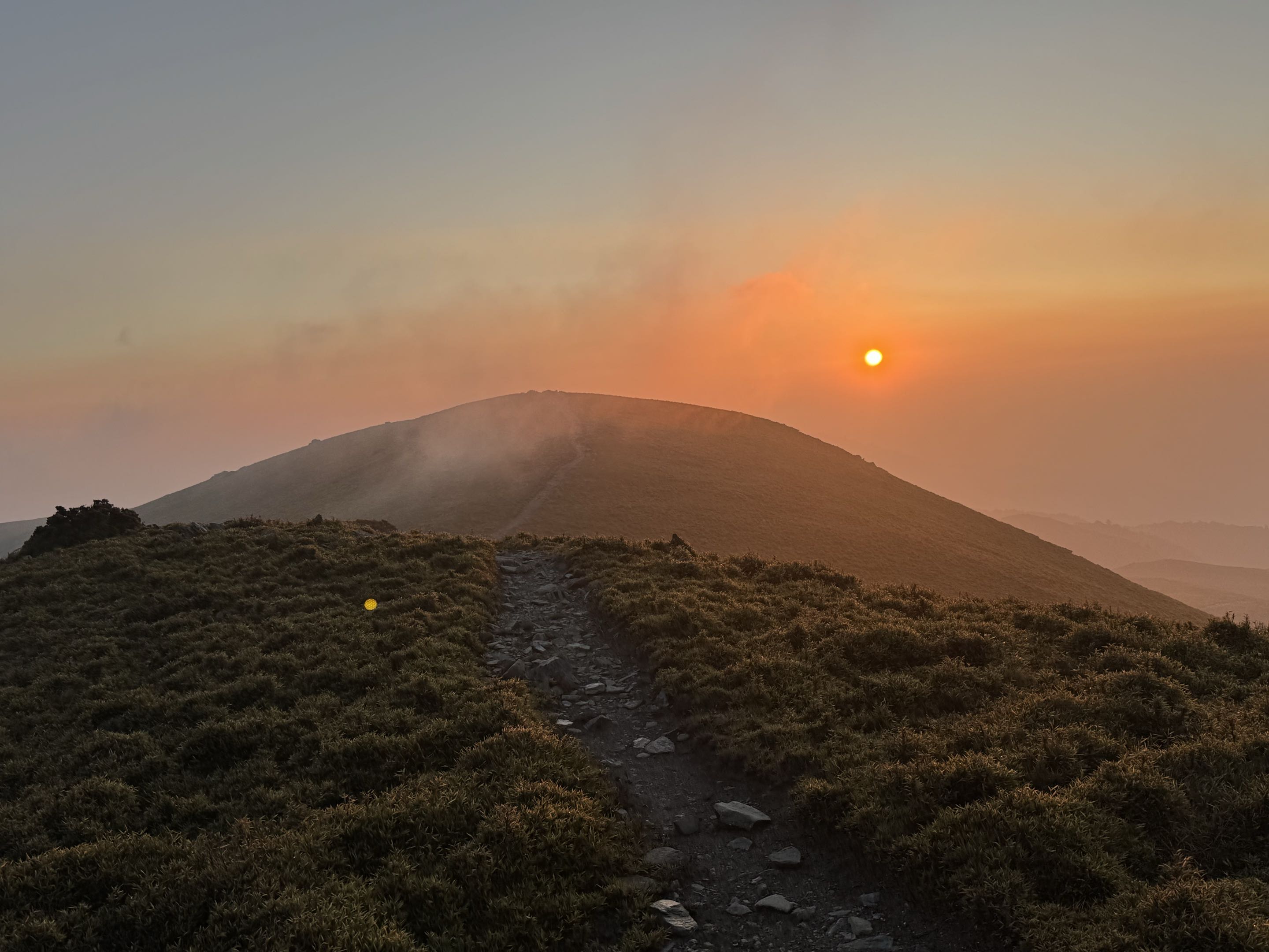 Sunrise and clouds