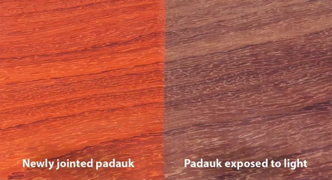 Padauk over the years from the wood magazine